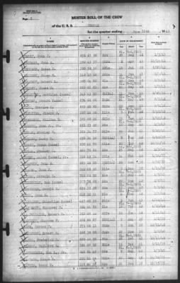 Muster Rolls > 30-Jun-1943