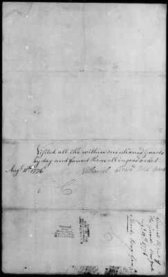 Thumbnail for Guard Reports (1776-80) > 2