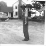 William Wood at home on Georgia Road, Pelzer, SC