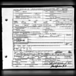 Billie Joe Beggs Death certificate