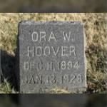 ora's headstone