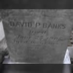 Grave of David Banks at Mount Zion Cemetery