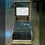 WWII Enigma CRYPTOGRAPH very much like what Bob used to break the code.