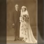 Daniel Frank Marsalek and Marie Louise Kolda Wedding 1923