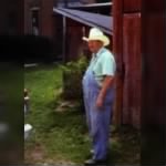 pete keller standing outside on his farm in Huntington County