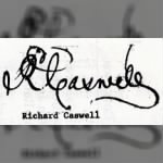 Signature of Richard Caswell