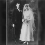 Wedding of Joseph Jisa and Mary Hoida, 6 February 1917, Montpelier, Wisconsin