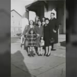 Mary and Rose LaManna, Marguerite Ciconte, daughter JoAnne(front)Jack and Anne Canino