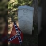 Captain James Tyrie Wrights memorial grave marker