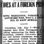 Ross Hazeltine 1922 Death Portuguese E Africa.jpg