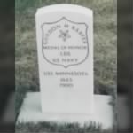 Landsman Gurdon H Barter Navy Headstone