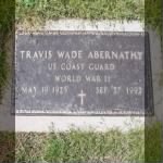 Travis wade Abernathy 1925-1992 Military Headstone.jpg