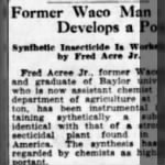 Fred Acree Jr 1934 Develops Insecticide.jpg
