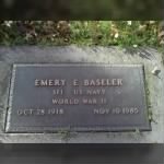 Emery Emil Baseler Grave Marker