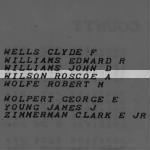 Wilson, Roscoe A