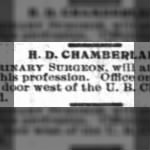 Harry D. Chamberlain Vet Ad.jpg