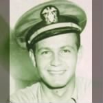 Joseph Schachter, the WWII vet who is this year's Memorial Day parade grand marshal, photographed as a 19-year-old in the Navy aboard the Wilkes Barre. Cont.jpg