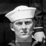 CP Lobdell, Naval Training Station at Farragut, Idaho. Company 181-43, Regiment 4, Battalion 15, 12May1943, (F3).jpg