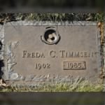 Freda Headstone