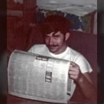 Harold "Skip" Cosand out of the navy in 1971 Reading Newspaper