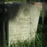 Taylor, Percy Albert, Military Headstone.jpg