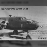 321st BG, 446th BS, Lt Lee flew Combat in the ALLY OOP, most Missions with Lt Walsh.