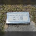 Susan Frances Barfield Grave