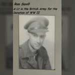 Lt Ronald E Savill, Pilot /RAF - WW II (England)