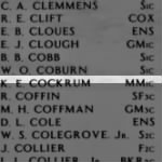 COCKRUM, Kenneth Earl