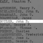 Butler, John E