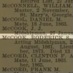 McCook, Roderick S