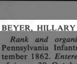 Beyer, Hillary