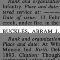 Buckles, Abram J