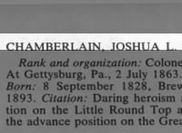 Chamberlain, Joshua L