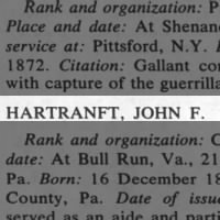 Hartranft, John F