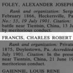 Francis, Charles Robert