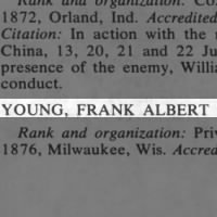 Thumbnail for Young, Frank Albert