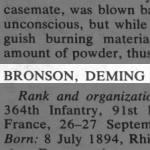 Bronson, Deming