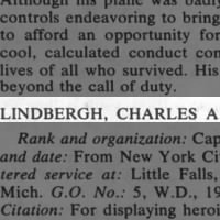 Thumbnail for Lindbergh, Charles A