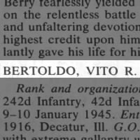 Bertoldo, Vito R