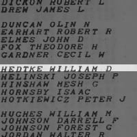 Hedtke, William D