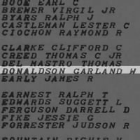 Donaldson, Garland W