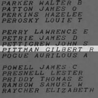 Pittman, Gilbert R