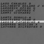 Larkin, Catherine M