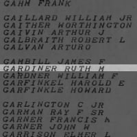 Thumbnail for Gardiner, Ruth M