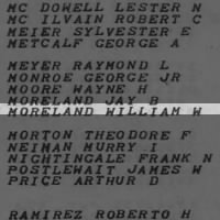 Moreland, William W