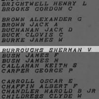 Burroughs, Sherman V