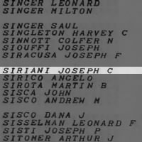 Siriani, Joseph C