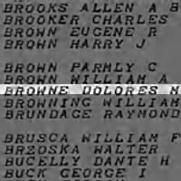 Browne, Dolores M