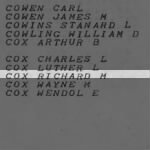 Thumbnail for Cox, Richard M